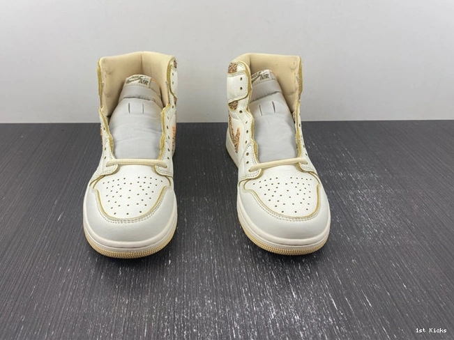 1st Kicks Shoes Of High 3681 Naija OG SmoothTexture 1 Retro Jordan Vibrations FD8631- Craft 1028